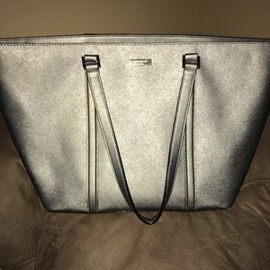 Kate Spade gray tote purse